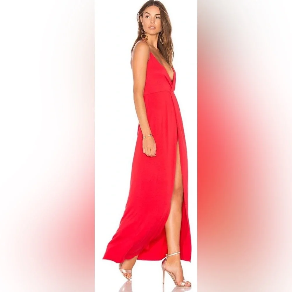 Revolve Red Maritza Dress - Picture 2 of 6